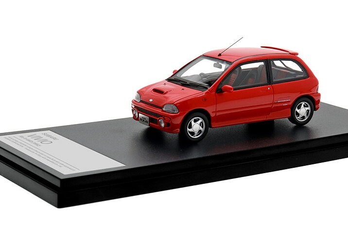 ハイストーリー 1/43 スバル ヴィヴィオ RX-R 4WD 1992 ヴィヴィアンレッドHi-Story 1:43 SUBARU VIVIO RX-R 4WD 1992 Vivienne Red｜Reowide モデルカー カタログ SHOP
