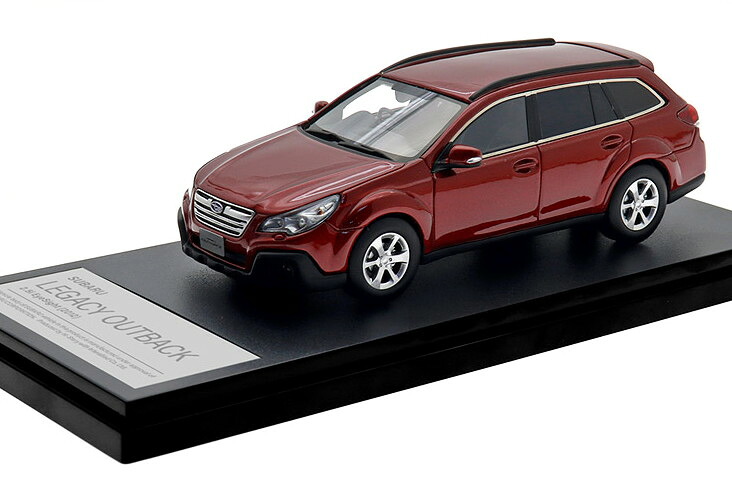 ハイストーリー 1/43 スバル レガシィ アウトバック 2.5i アイサイト 2012 ヴェネチアンレッド パールHi-Story 1:43 SUBARU LEGACY OUTBACK 2.5i EyeSight 2012 Venetian Red Pearl｜Reowide モデルカー カタログ SHOP