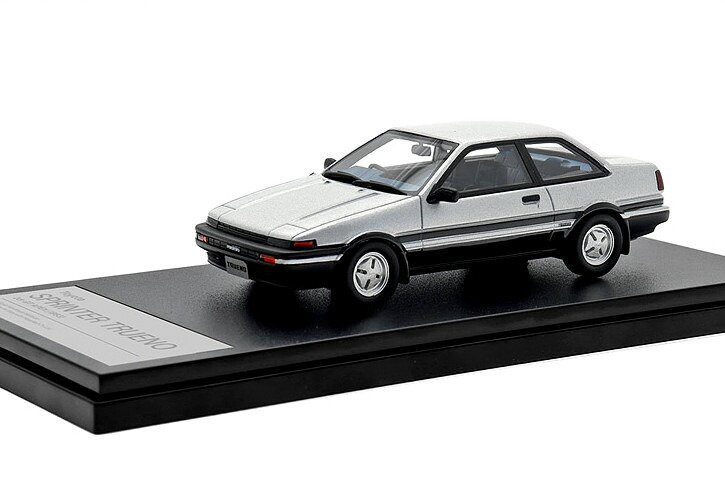 ハイストーリー 1/43 トヨタ スプリンタートレノ 2ドア GT APEX 1983 ハイメタルツートンHi-Story 1:43 Toyota SPRINTER TRUENO 2dr GT APEX 1983 High Metal Two-Tone｜Reowide モデルカー カタログ SHOP