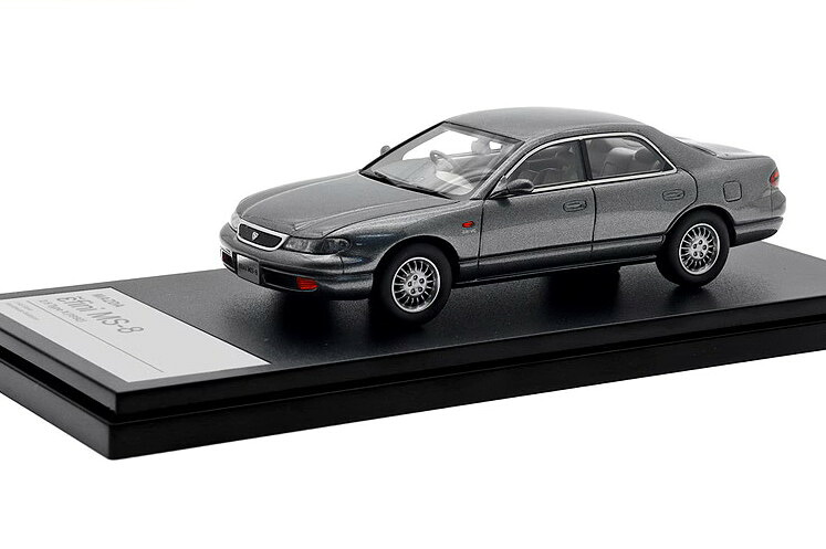 ご機嫌謂われ因縁 1/43 マツダ アンフィニ MS-8 2.5 手合いX 1992 サンダーグレーマイカHi-Story 1:43 Mazda Efini MS-8 2.5 Type X 1992 Thunder Grey Mica