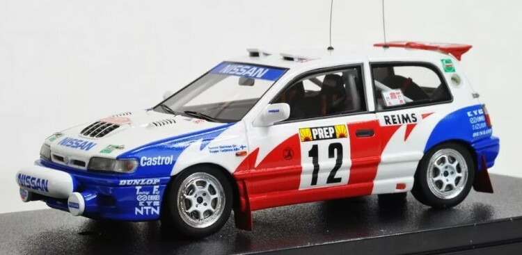 HPI hpi-racing 日産パルサーGTI-R 1/43 1/43 HPI 8498 日産 パルサー GTI-R モンテカルロ 1992 #12
