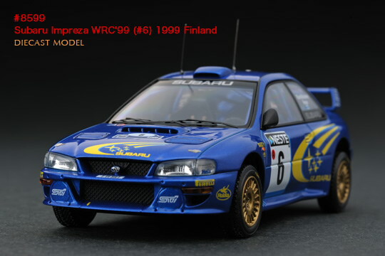 1/43 WRC ラリー スバル インプレッサ SUBARU IMPREZA Amazon | 1/43 スバル インプレッサ WRC #17 G.パニッツィ
