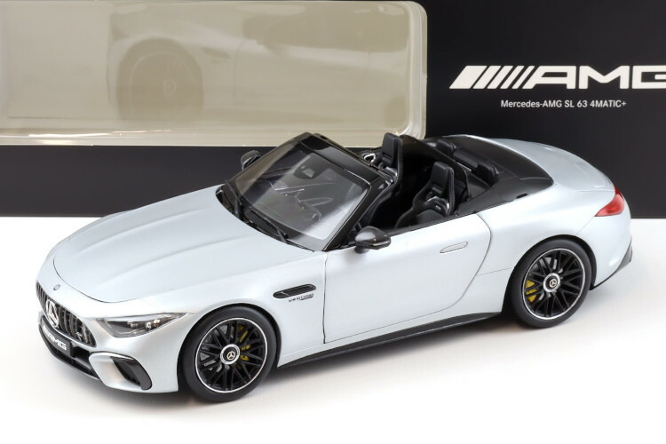 楽天市場】iScale 1/18 メルセデスベンツ AMG SL63 R232 ホワイト 開閉