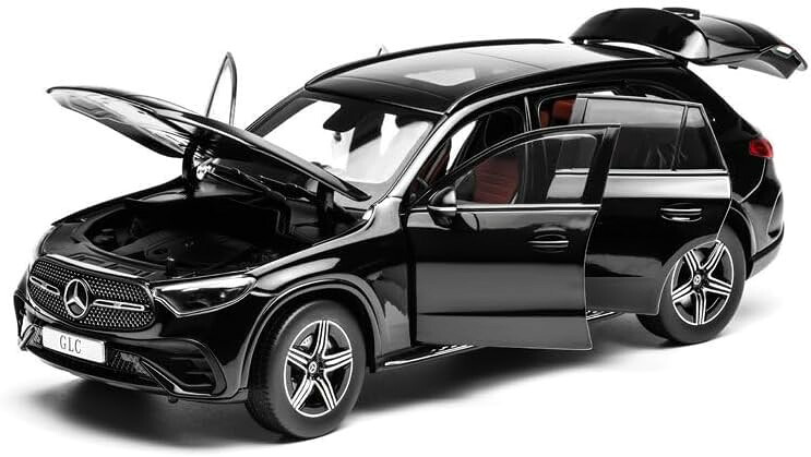 内燃機関ケール 1/18 メルセデス・ベンツ GLC X254 2024 黒いことiScale 1:18 Mercedes-Benz GLC X254 2024 Black