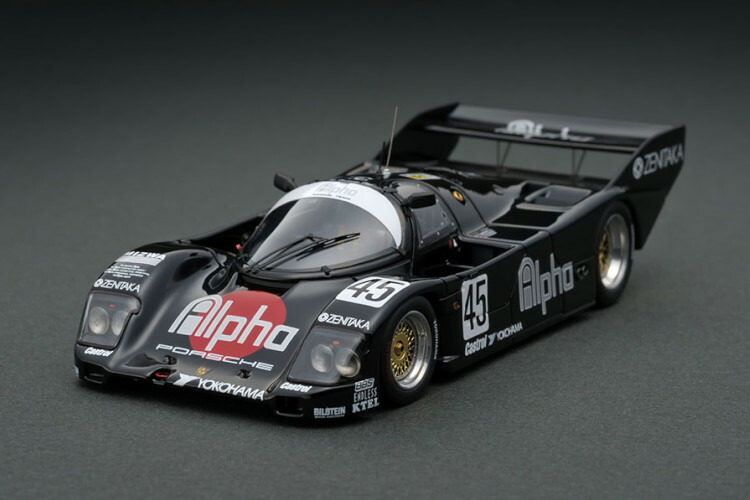 イグニッション 1/43 アルファ ポルシェ 962C #45 1990 ルマンignition 1:43 Alpha Porsche 962C (#45) 1990 Le Mans おもちゃ-車