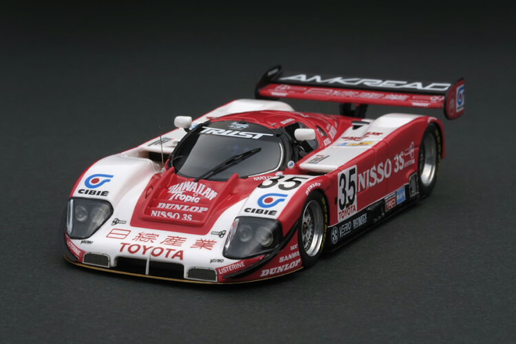 イグニッションモデル 1/43 ティラノス トヨタ 89C-V 1989JSPC IG1199 1/43 MINOLTA Toyota 89C-V (#36) 1989 JSPC | LINE UP