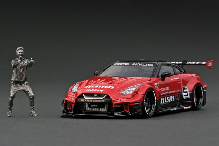 LB-WORKS 35GT-R 1/43 リバティウォーク　イグニッションモデル イグニッションモデル 1/64スケール「LBWK Silhouette WORKS GT