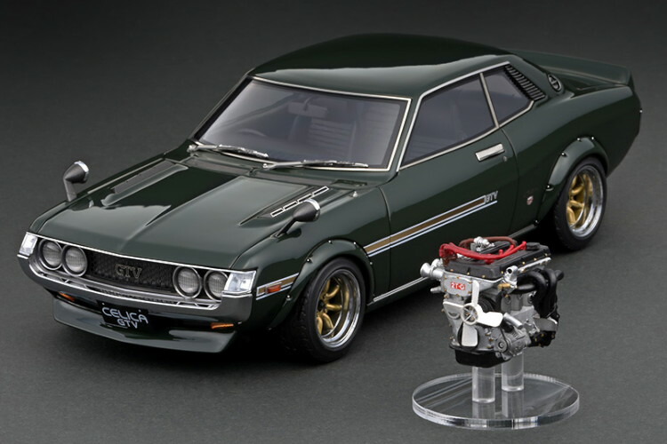 楽天市場】イグニッション 1/18トヨタ セリカ 1600GTV TA22 グリーン