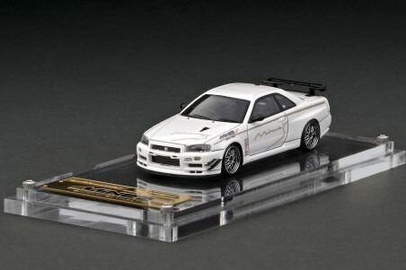 イグニッション 1/64 日産 スカイライン GT-R ホワイトIgnition Model 1/64 Nissan Skyline GT-R Mine's White|Reowide モデルカー カタログ SHOP