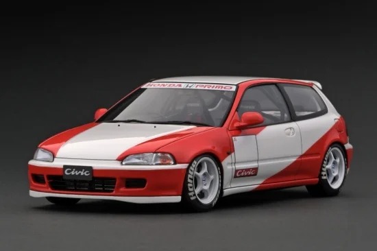 楽天市場】ワンモデル 1/18 ホンダ シビック EG6 1995 年