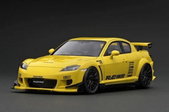 楽天市場】イグニッション 1/18 マツダ RX-8 (SE3P) RE 雨宮 ブラック