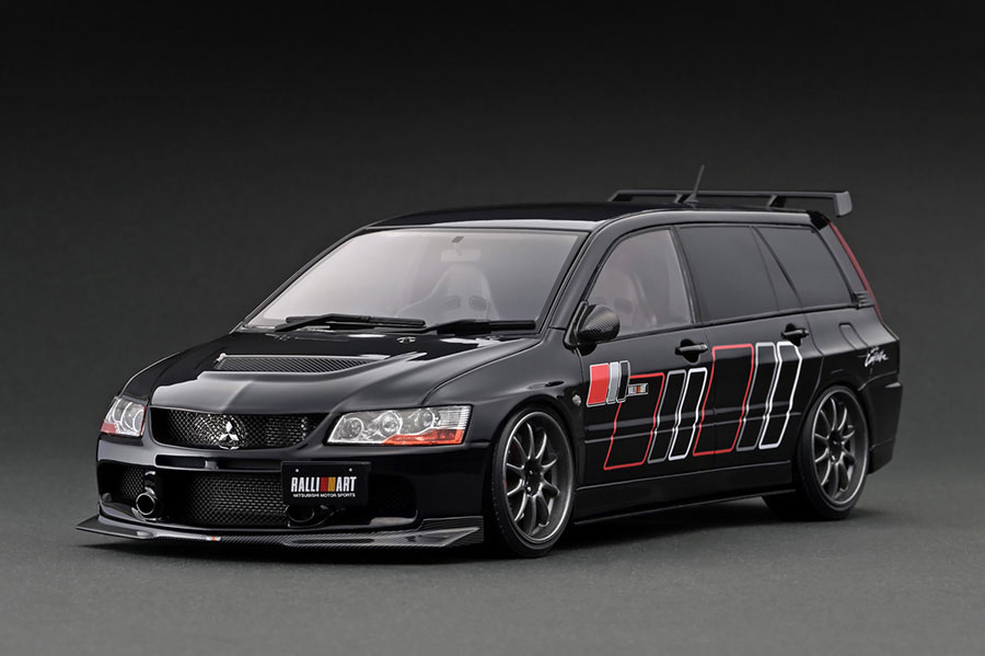 ミニカー　1/18 Mitsubishi Lancer Evolution X CZ4A(ブラックメタリック) [IG3435] 3212-1.jpg?v=1692968272&width=1920