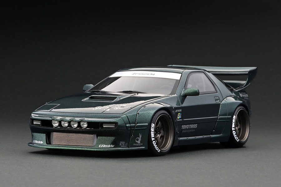 イグニッションモデル 1/18 パンデム RX-7 (FC3S) レッド