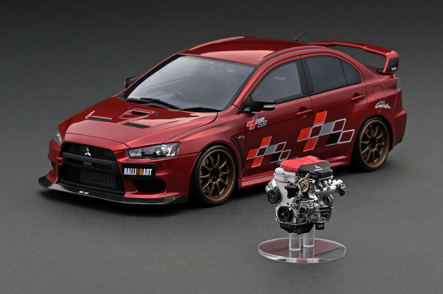 1/18 Lancer Evolution IX (CT9A) エンジン付 1/18 Ignition Model Mitsubishi Lancer Evolution IX (CT9A