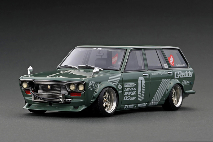 楽天市場】イグニッション 1/18 ダットサン ブルーバード(510