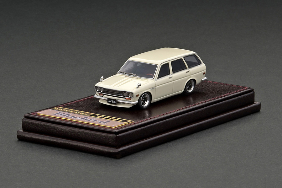 イグニッション 1/64 ダットサン ブルーバード(510)ワゴン ホワイト ignition 1:64 DATSUN Bluebird (510) Wagon White