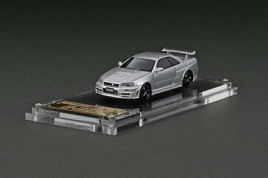 イグニッションモデル1/64 Nismo R34 GT-R R-TUNEシルバー imgrc0162949422.jpg