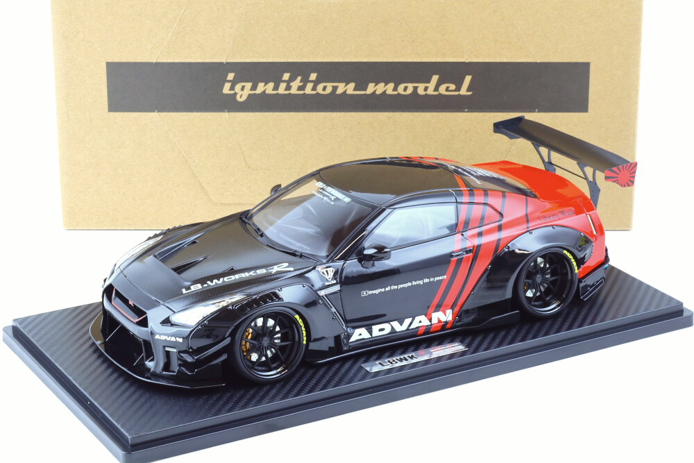 楽天市場】イグニッションモデル 1/18 LB-WORKS 日産 GT-R R35 タイプ2