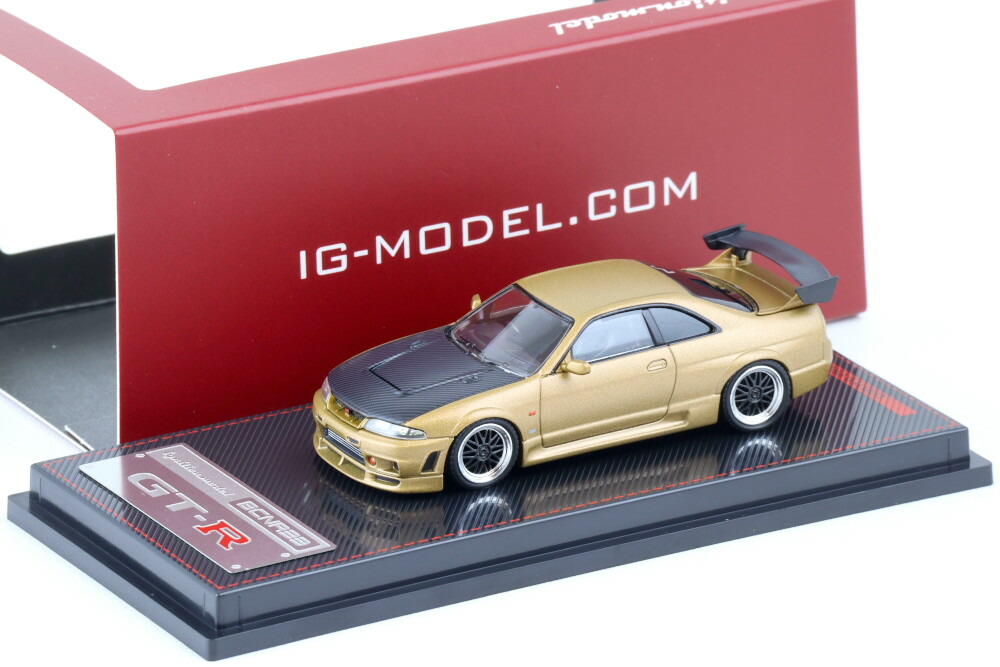 イグニッションモデルNismo R32 GT-R S-tune 青　専用 海外並行品 イグニッションモデル 1/64 日産 スカイライン GT-R