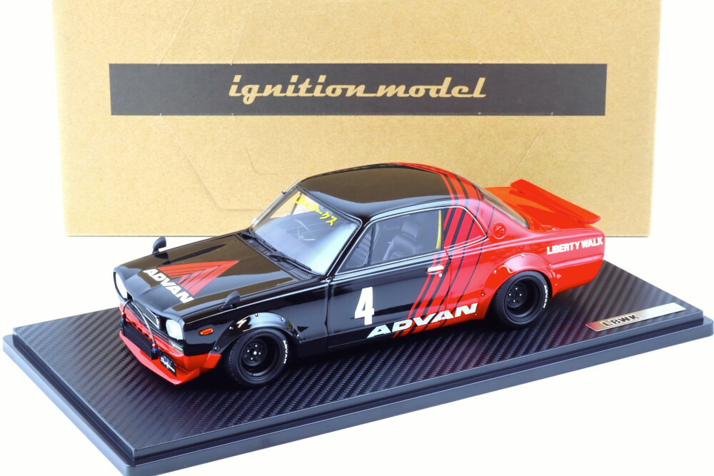 楽天市場】イグニッションモデル 1/18 ニッサン スカイライン LB