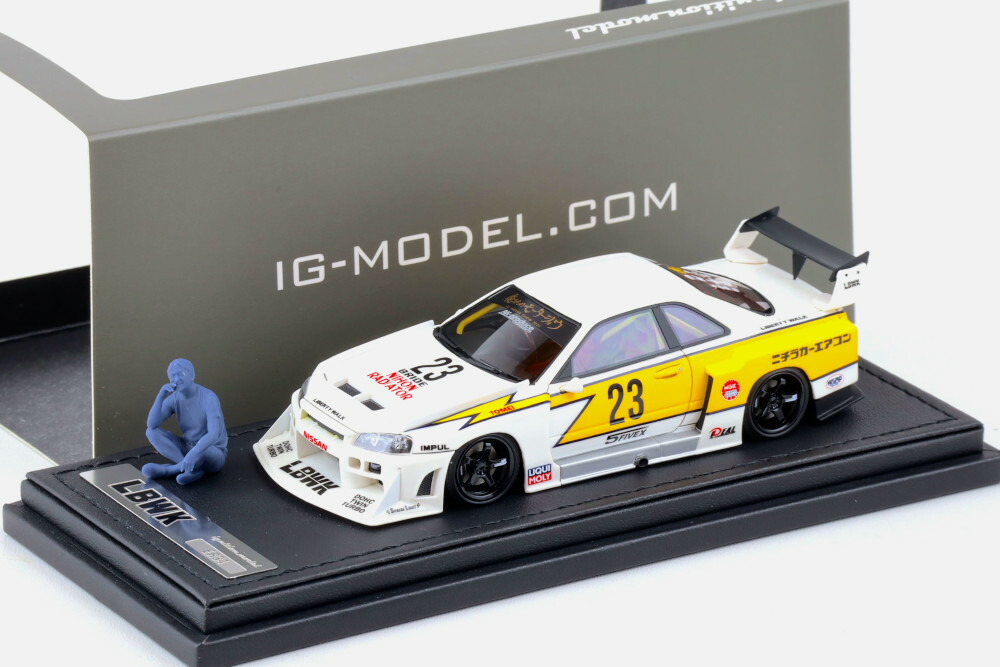 楽天市場】イグニッションモデル製 1/18 LB-ER34 スーパー