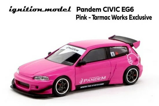 PANDEM EG6 シビック　1/18 イグニッションモデル 楽天市場】イグニッション 1/18 パンデム ホンダ CIVIC EG6 エア