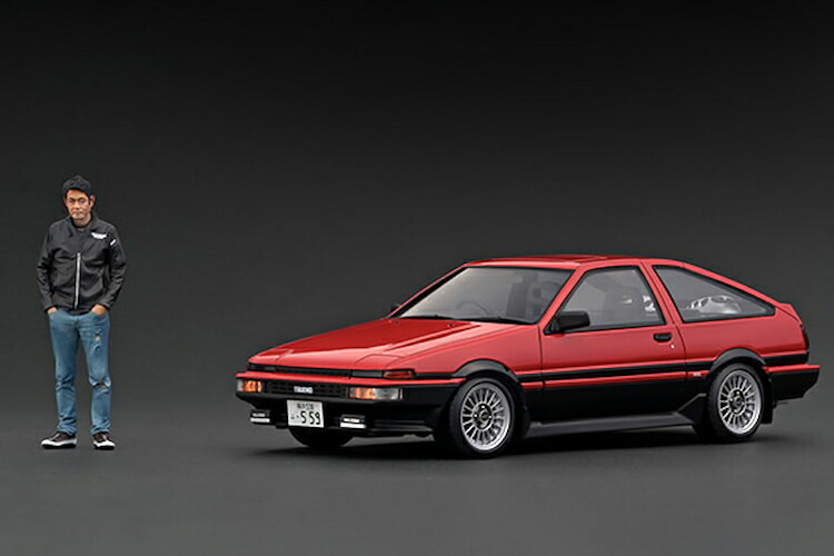 楽天市場】イグニッションモデル 1/18 トヨタ スプリンタートレノ AE86