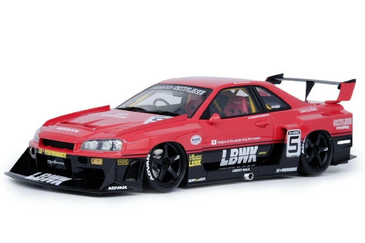 楽天市場】INNO Models 1/18 日産 スカイライン スーパーシルエット LB