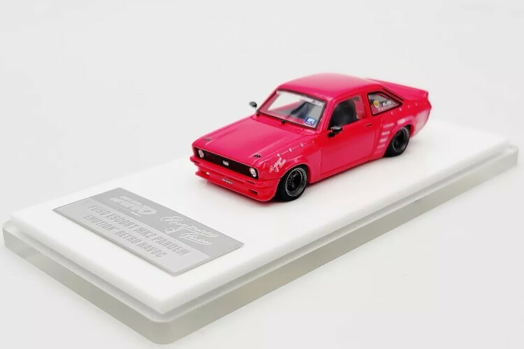 イノ64 1/64 フォード エスコート MK2 パンデム エモーション レトロ ハヴォック ピンク レジンモデル INNO64 1:64 Ford Escort MK2 Pandem Emotion Retro Havoc Pink Resin Model