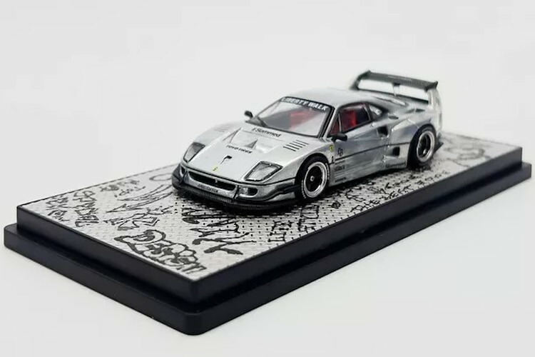 楽天市場】1/64 LBWK FERRARI F40 WHITE - TOKYO AUTO SALON