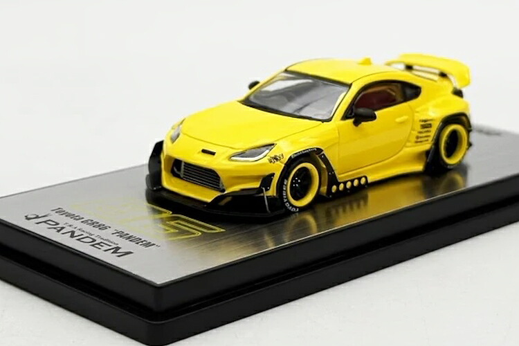 イノ64 1/64 トヨタ GR86 パンデム イエロー INNO64 1:64 Toyota GR86 Pandem Yellow