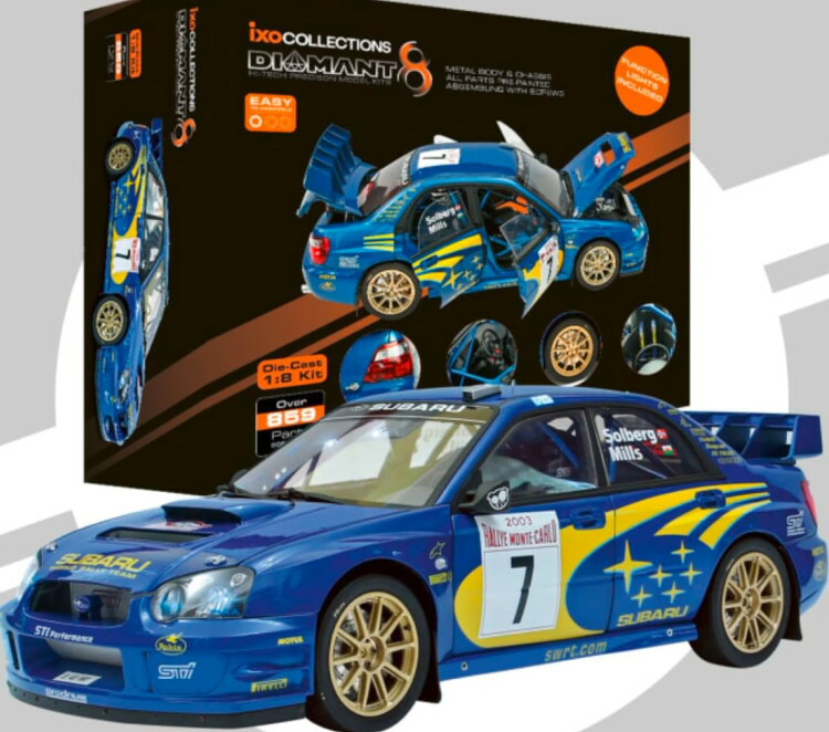 楽天市場】オートアート 1/18 スバル インプレッサ WRC #3