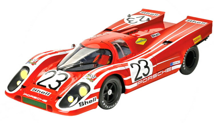 イクソ 1/8 ポルシェ 917KH #23 ザルツブルク 勝ちえる ル・マン24第四次元スピード競技 1970 Herrmann/Attwood 一揃いの道具 839一部分 照度＆物音役立つこと付き添い人 開閉Ixo 1:8 Porsche 917KH #23 Salzburg Winner 24h Le Mans 1970 KIT with 839 parts illumination and sound