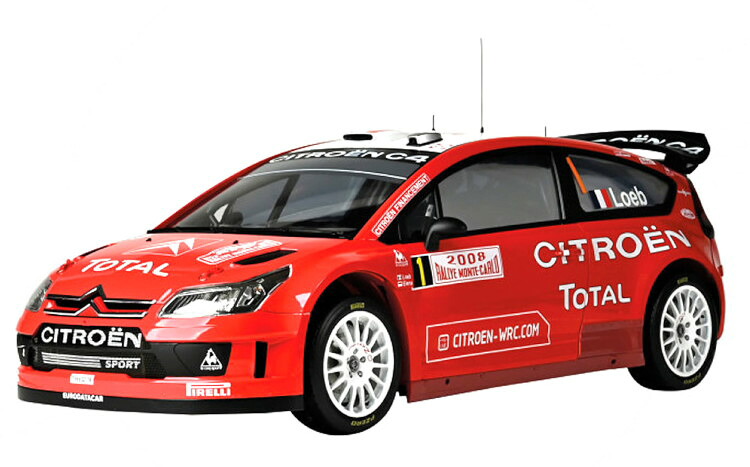 イクソ 1/8 シトロエン C4 WRC #1 ラリー モンテカルロ 世界はやりっ子 2008 衣裳 エレナ 一揃いの道具 1000 一部分 照度と物音役立つこと付 開閉Ixo 1:8 Citroen C4 WRC No.1 Rally Monte Carlo World Champion 2008 Loeb Elena KIT with 1000 parts
