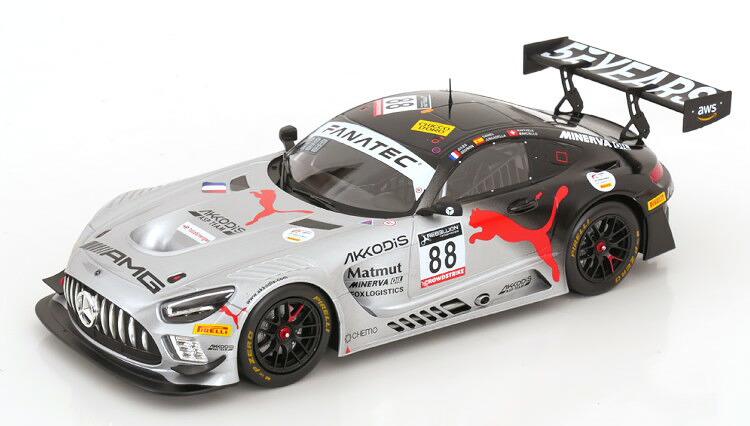 イクソ 1/18 メルセデス AMG GT3 Evo 優勝 スパ24時間 2022 グーノン/ジュンカデラ/MarciellIxo 1:18 Mercedes AMG GT3 Evo Winner 24h Spa 2022 Gounon/Juncadella/Marciell｜Reowide モデルカー カタログ SHOP 18,600円