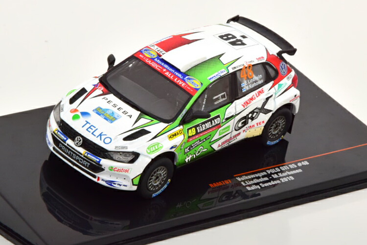 IXO  イクソ　1/43  VW ポロ GTI  R5  ミニカー　　新品 楽天市場】イクソ 1/43 フォルクスワーゲン ポロ GT クーペ 1985