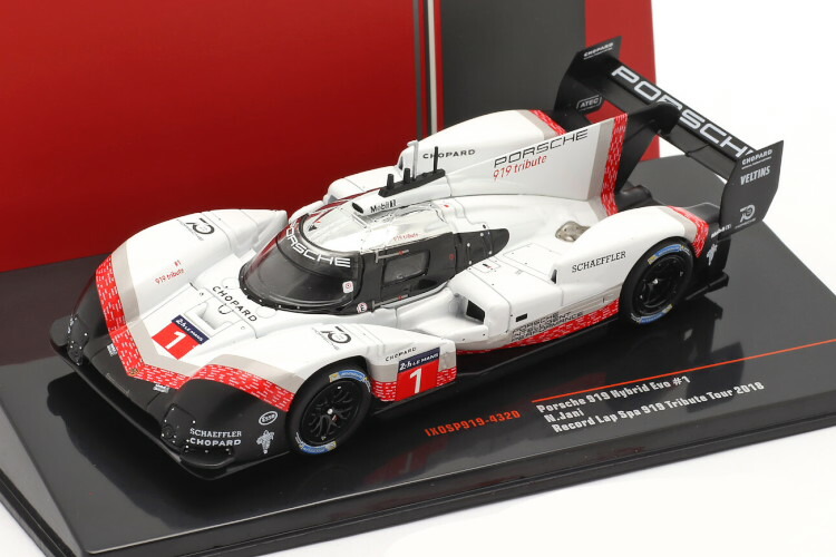 楽天市場】イクソ 1/18 ポルシェ 919 ハイブリッド Evo #1 ラップ