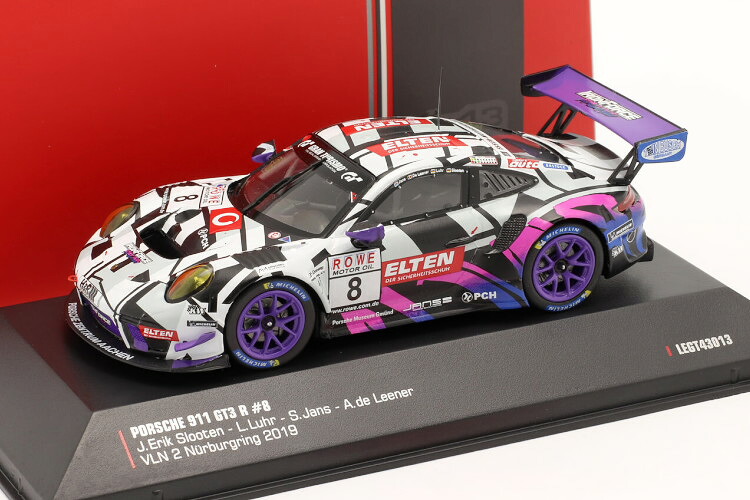 イクソ 1/43 ポルシェ 911 GT3 R #8 VLN2 ニュルブルクリンク 2019 アイアンフォースIxo 1:43 Porsche 911 GT3 R #8 VLN2 N?rburgring 2019 Iron Force｜Reowide モデルカー カタログ SHOP 7,686円