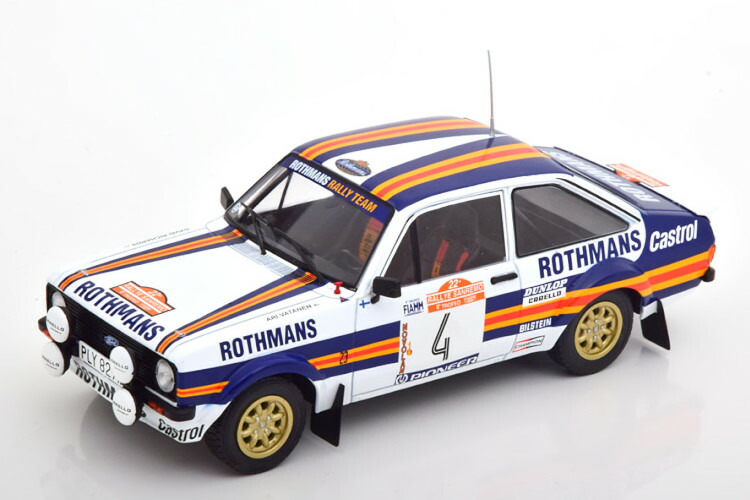 ミニカー　1/18 フォード エスコート MKII RS 1800 1977年1000湖ラリー #4 A.Vatanen/A.Aho [18RMC143] 中古】ミニカー 1/18 フォード エスコート MKII RS 1800 1977年