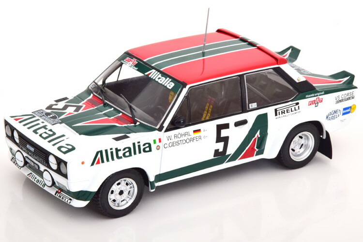 ixo    イクソ　フィアット　アバルト124   RGT  ラリー イクソモデル 1/43 フィアット アバルト 124 RGT No.56 2019 ERC