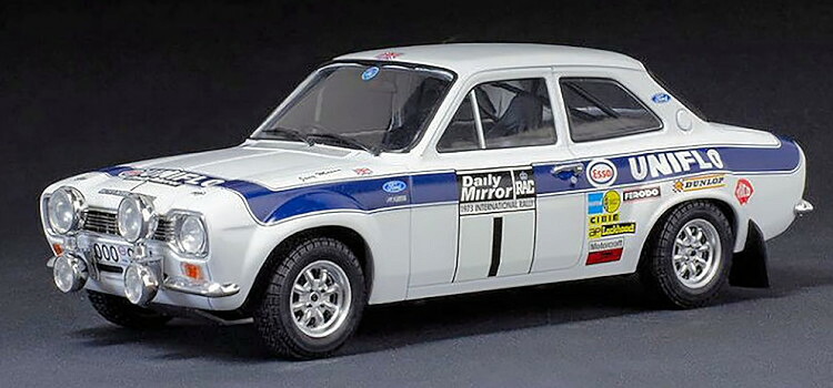 イクソ 1/18 フォード エスコート MK1 RS 1600 #1 RACラリー 1973Ixo 1:18 Ford Escort MK1 RS 1600 No 1 RAC Rally 1973 Clark/Mason｜Reowide モデルカー カタログ SHOP