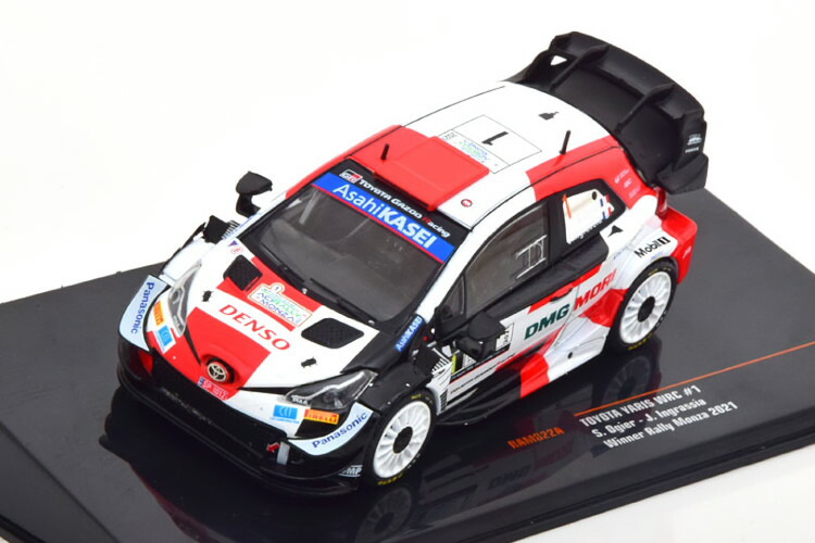 楽天市場】イクソ 1/43 トヨタ ヤリス WRC No 8 ラリー