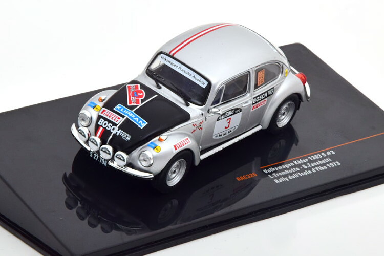 イクソ 1/43 フォルクスワーゲン ケーファー 1303S #3 ラリー デル イゾラ エルバ 1973 Ixo 1:43 VW K?fer 1303S No 3 Rally dell Isola Elba 1973 Trombotto/Zanchetti