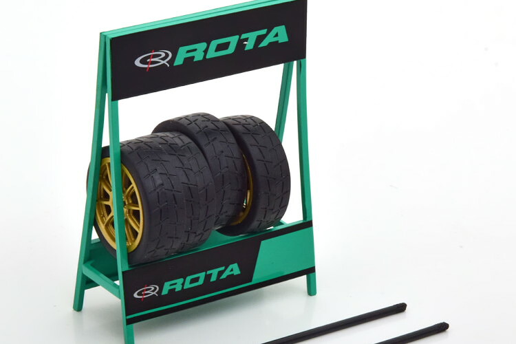イクソ 1/18 ロタ リム タイア仕掛けるIxo 1:18 Rota Felgen und Reifen Set ミニカー・トイカー-乗り物のおもちゃ