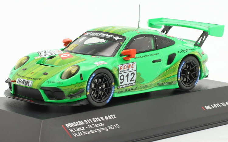 楽天市場】イクソ 1/43 ポルシェ 911/992 GT3 R ロキシー #80 レース