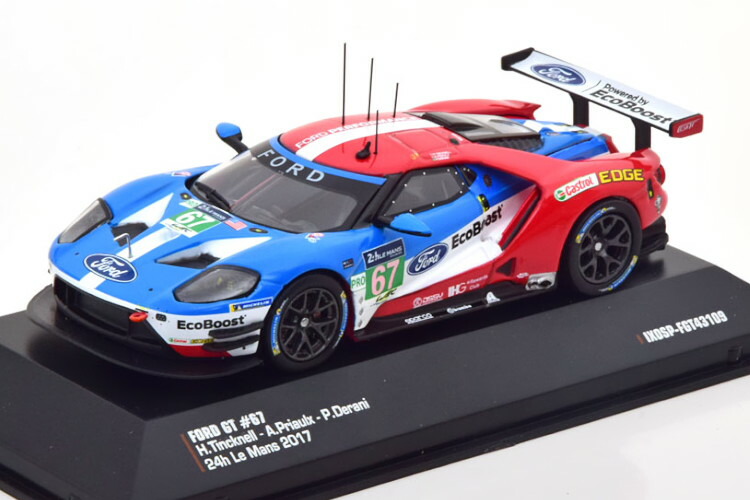 イクソ 1/43 ジェラルド・r・フォード GT #67 24第四次元 ル・マン 2017 ティンクネル デラーニ プリオールIxo 1:43 Ford GT No 67 24h Le Mans 2017 Tincknell/Derani/Priaulx 車-ミニカー・トイカー-おもちゃ
