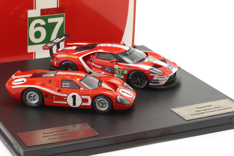 楽天市場】イクソ 1/43 2台セット フォード GT40 #1 1966 +