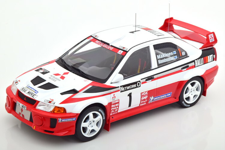 楽天市場】イクソ 1/18 三菱 ランサー RS Evo 6 #2 ラリー