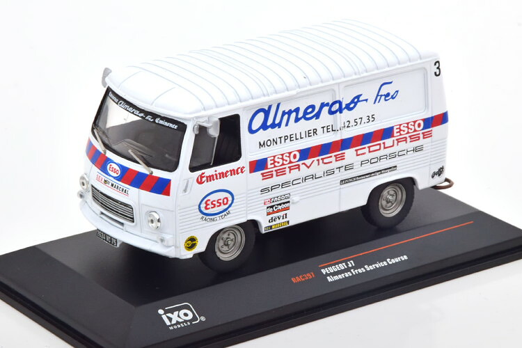 イクソ 1/43 プジョー J7 アルメラス フレス サービス コースIxo 1:43 Peugeot J7 Almeras Fres Service Course｜Reowide モデルカー カタログ SHOP 10,656円