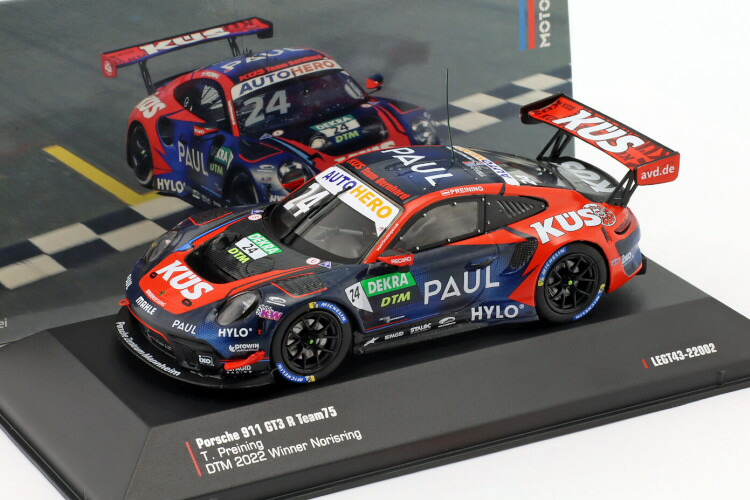 楽天市場】イクソ 1/43 ポルシェ 911/992 GT3 R ロキシー #80 レース